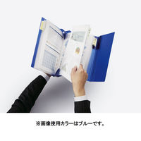 コクヨ クリヤーホルダーファイル<KaTaSu>(ワイド) フ-KCW5720D 1冊