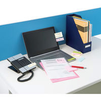 ライオン事務器 付箋紙 貼ってはがせるメモ 76.2×25.4mm 100枚入×2本 ピンク 13822 1セット(10パック)