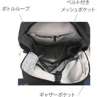 グリーンクロス ママカルリュック＿ＧＹ 623-3662 1個（直送品）