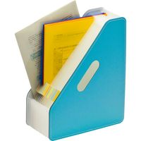 セキセイ パピエリ ドキュメントスタンド タテ 13P グリーン FB-2381-30 1セット(3冊)