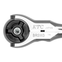 京都機械工具 KTC 9.5SQ 72ギア スイベルラチェットハンドル BRSW3 1本（直送品）