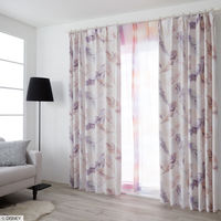 スミノエ DISNEY セミオーダー カーテン ミッキー フラン 1100×1650mm ピンク １セット(2枚入)（直送品）