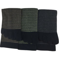 小野商事 5本指靴下 13ゲージ ビジネスカラー 1セット（3足組×5） AG2613　1セット（15足）（直送品）