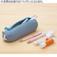 リヒトラブ ネコロビ ペンポーチ ペンギン A7781-10 1個