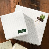 ヘッズ アローヘッド包装紙-1/チャコール 500枚(50枚×10) ARR-1W 1セット(500枚入)（直送品）