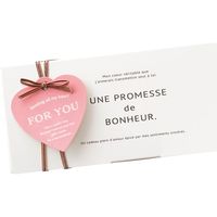 ヘッズ フォーユーハートゴムタッグ-1 100枚(10枚×10) FYH-TR1 1セット(100枚入)（直送品）