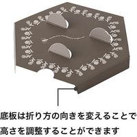 ヘッズ ハニー六角ギフトボックス-M 50枚(10枚×5) HON-HGM 1セット(50枚入)（直送品）