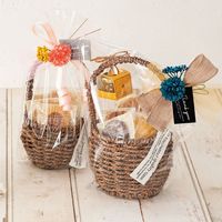 ヘッズ ハンドルカゴバッグナチュラル-M 8個(4個×2) KGN-RMB 1セット(8個入)（直送品）