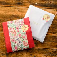 ヘッズ 母の日シール-32/ハートカーネーション(強粘着) 1000枚(100枚×10) MA-32S 1セット(1000枚入)（直送品）