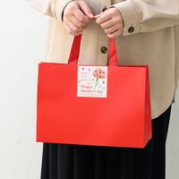 ヘッズ 母の日シール-34/ハートカーネーション 500枚(50枚×10) MA-34S 1セット(500枚入)（直送品）