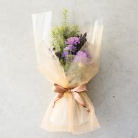 ヘッズ ホワイトブーケギフトOPPバッグ-1 250枚(50枚×5) WH-BOP1 1セット(250枚入)（直送品）