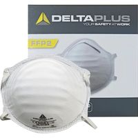 セーフラン安全用品 M1200C ヨーロッパEN規格FFP2マスク お面式【1ケース10箱】 D0071-C 1ケース(10箱入)（直送品）