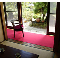 ワタナベ工業 フェルトカーペット 3.5mm厚 182cm×30m 朱赤 MFS-31 1巻(30m)