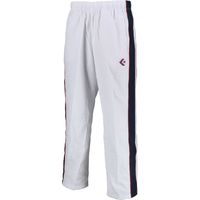CONVERSE(コンバース) バスケットボール ウォームアップパンツ 裾ボタン CB182112P ホワイト/ネイビー(1129) XO（直送品）