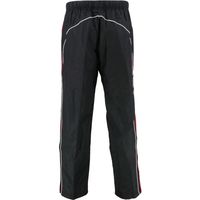 CONVERSE(コンバース) バスケットボール ウォームアップパンツ 裾ボタン CB182112P ブラック/レッド(1964) XO（直送品）