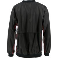 CONVERSE(コンバース) バスケットボール Vネック ウォームアップジャケット CB182113S ブラック/ホワイト(1911) L（直送品）