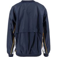 CONVERSE(コンバース) バスケットボール Vネック ウォームアップジャケット CB182113S ネイビー/ホワイト(2911) L（直送品）