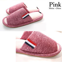 ストロング アスレジャースリッパ Mサイズ ピンク 1足 59-4-120 1セット（3足）