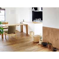 明和グラビア リノベウォール WAS-200　腰壁木　BR 90cm×250cm 1本（直送品）