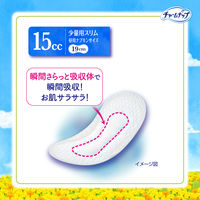大容量 吸水ナプキン チャームナップ 吸水さらフィ 少量用スリム 15cc 羽なし 19cm 1セット（66枚入×3パック）