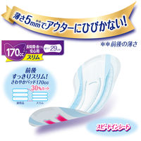 吸水パッド ライフリー 女性用 さわやかパッド スリム 長時間・夜でも安心用 170cc 1セット（12枚入×3パック）ユニ・チャーム