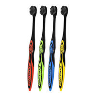 DENTALPRO（デンタルプロ） デンタルプロブラック コンパクト ふつう 1セット（3本） 歯ブラシ