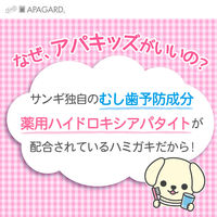 【医薬部外品】 アパガード アパキッズ 子供用 ジェルトタイプ 無発泡 ストロベリー 60g 虫歯予防 歯磨き粉 1個 サンギ