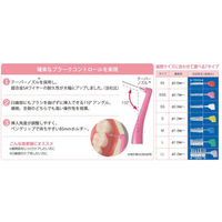 歯科医院取扱品 DENT.EX(デントイーエックス) 歯間ブラシ L 4本入×2セット ライオン(LION)