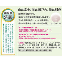 【温泉地公認】 入浴剤 日本の名湯 別府 にごり湯 ご当地デザイン ボトル 450g 約15回分 1本 医薬部外品 アース製薬