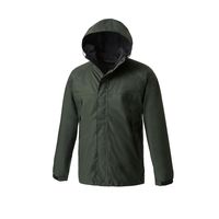 クロダルマ ハードシェルパーカー オリーブ S 32678-46-S 1枚（直送品）