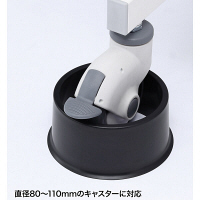 サンワサプライ　障害除けキャスターカバー　直径80～100mm用　SNC-COVER2　1セット（5個入）　（直送品）