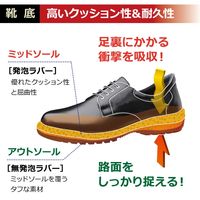 ミドリ安全 JIS規格 安全靴 短靴 RT713 26.0cm ブラック 1800001311 1足（直送品）