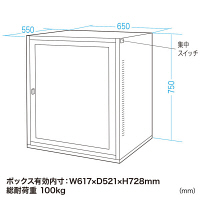 【アウトレット】サンワサプライ　マルチ簡易防塵ラック　MR-FAMULTKN　（直送品）