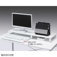 サンワサプライ　机上液晶モニタスタンド（D300・白）　MR-LC304W　（直送品）