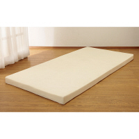 ファミリー・ライフ　80mm厚高反発マットレスシングル　アイボリー　（直送品）