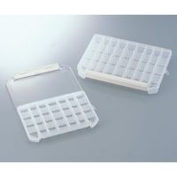 明邦化学工業 分別クリアケース 205×145×40mm C-800ND 1セット(4個) 1-9588-02（直送品）