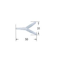 アラム PPチューブジョイント Y型 φ3~5.5mm 10個入 PY-S 1セット(150個:10個×15袋) 5-4042-24（直送品）