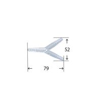 アラム PPチューブジョイント Y型 φ5~9mm 10個入 PY-M 1セット(100個:10個×10袋) 5-4042-25（直送品）