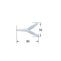 アラム PPチューブジョイント Y型 φ8~12mm 10個入 PY-L 1セット(100個:10個×10袋) 5-4042-26（直送品）