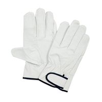 南村製作所 豚表革手袋 L 2-2387-02 1セット(5双)（直送品）