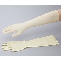 リーテック ラテックスロング手袋(スーパーロング)L 1袋(50枚入) 0-6111-04 1セット(100枚:50枚×2袋)（直送品）