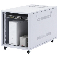 サンワサプライ　小型19インチサーバーラック（12U）　奥行900mm　（直送品）