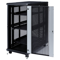 サンワサプライ　19インチマウントサーバーラック（24U）、奥行1100mm　（直送品）