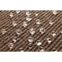 サンコー おくだけ吸着ロングマット60×600cm ブラウン KH-71 1枚