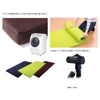 ファミリー・ライフ　ポータブルマットレスSS　セミシングル　ブラウン　（直送品）