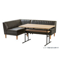 Yoshikei（吉桂） LDソファ RUSOベンチ ブラック　（直送品）