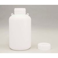 三宝化成 広口瓶(HDPE製) 10L 5-011-04 1セット(5本)（直送品）