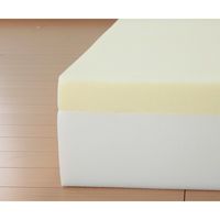 ファミリー･ライフ 170mm厚高反発マットレスSD セミダブル アイボリー　（直送品）