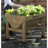 タカショー　ベジトラグ　プランター　Sサイズ　幅1000mm　ブラウン　（直送品）