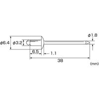 NSA4-2　リベット　NSA42　ロブテックス　（直送品）